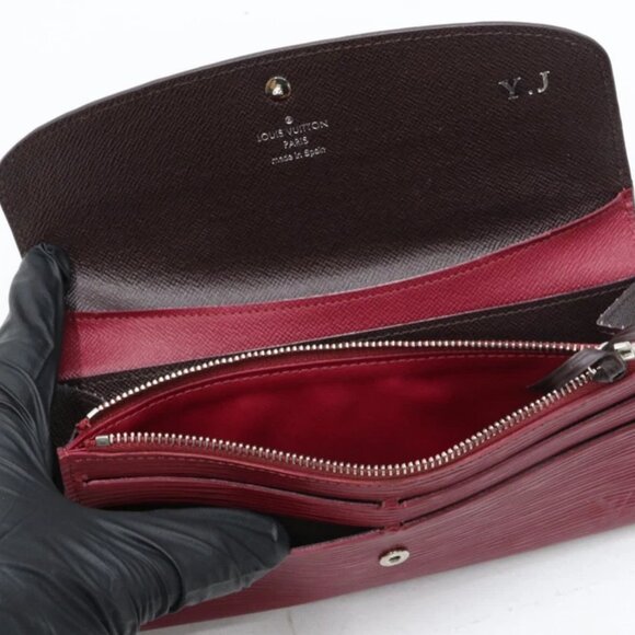 Louis Vuitton Epi Portefeuille Emily Wallet Fuchisa M60851 - Picture 11 of 12